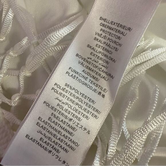 Adrianna by Adrianna Papell Women's Halter-Neck Fringe-Trim Sheath Dress Sz 12 - Picture 7 of 8